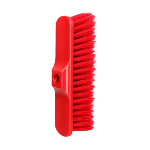 Soft brush with aluminum handle