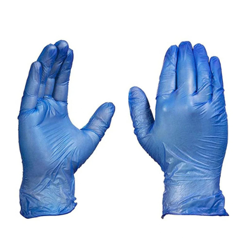 Vinyl Disposable Gloves Powdered Free Blue