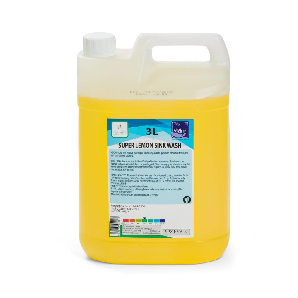 Super lemon sink wash