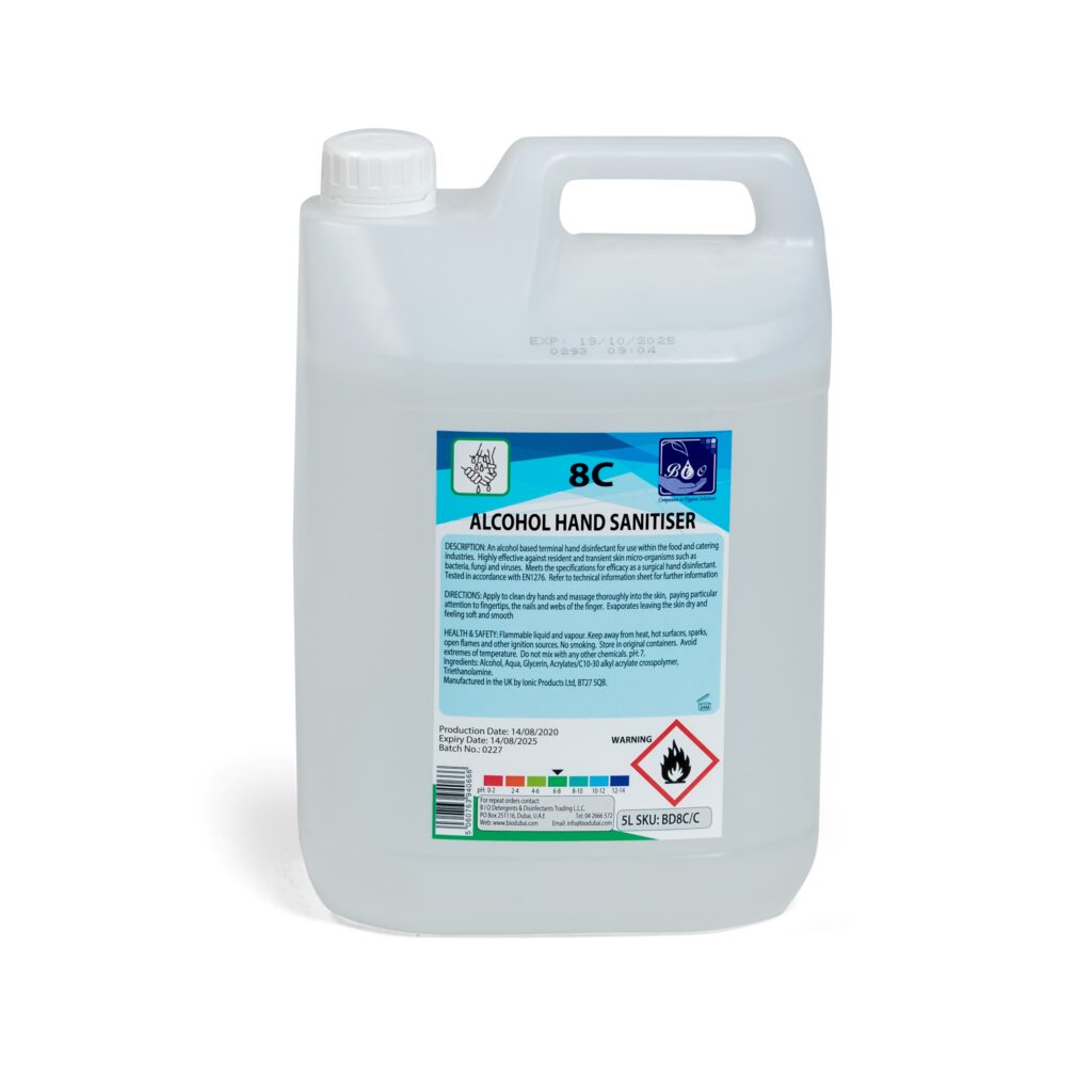 Alcohol hand sanitiser