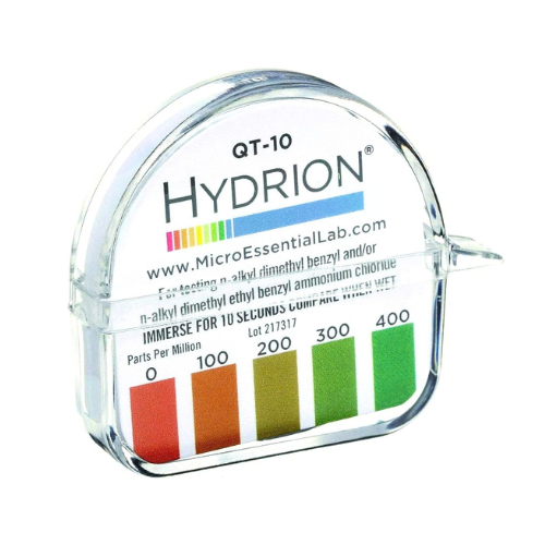 Hydrion-Quaternary-Test-Strips