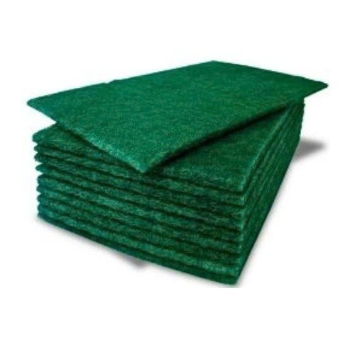 green scouring pad
